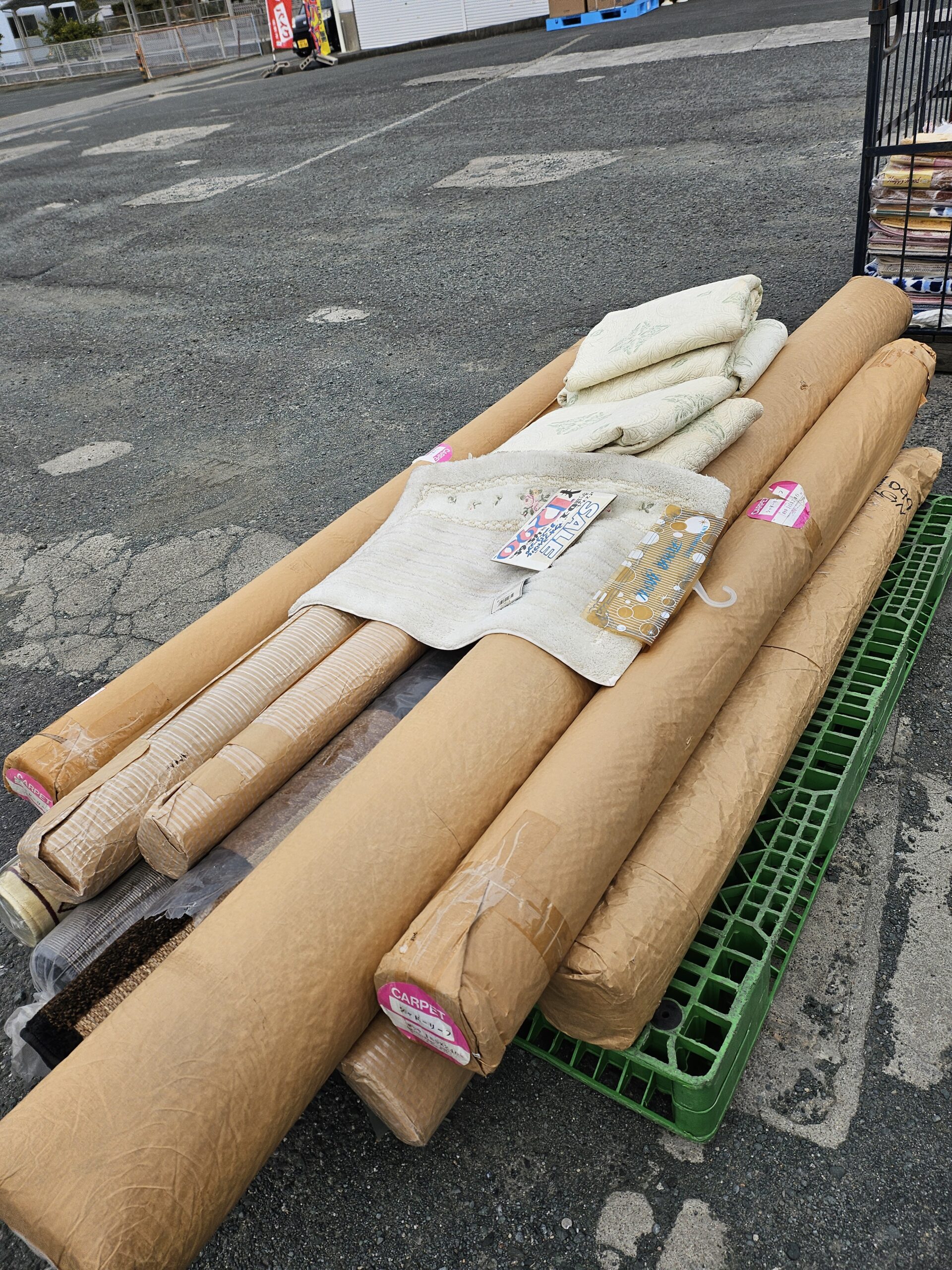 倉庫の整理された状態