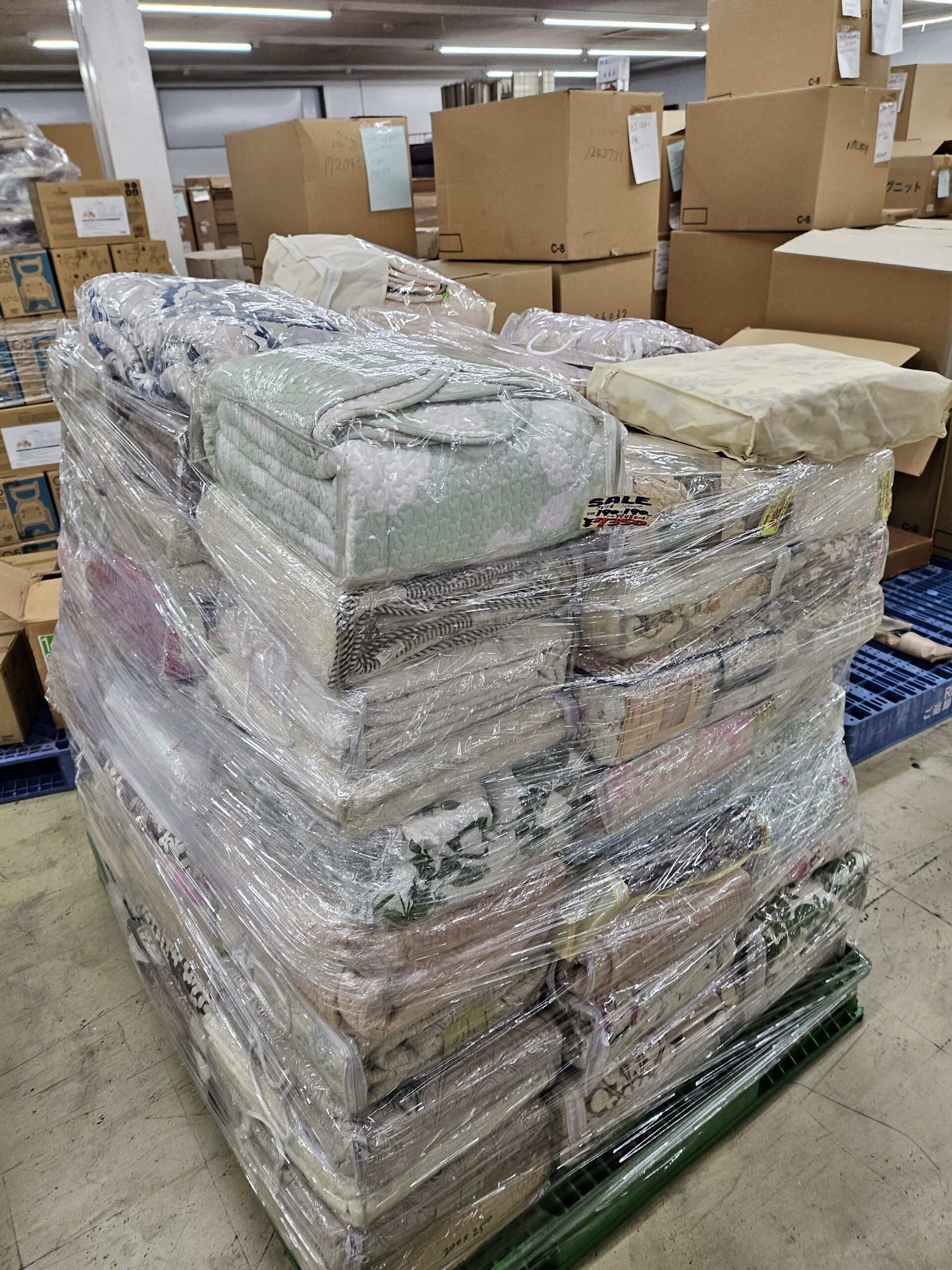 大量の在庫管理