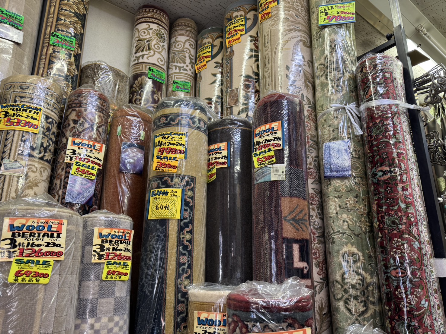 カーペット店店内の様子2