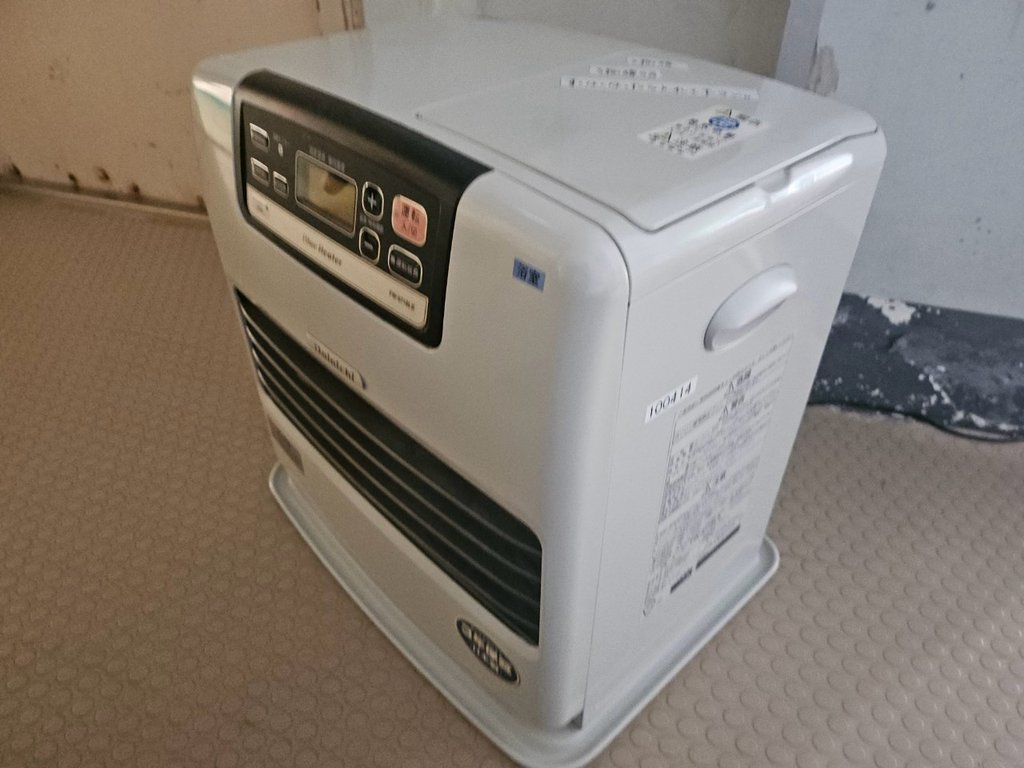 浜松市の病院様より買取したファンヒーター2